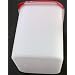 Tupperware Modular Mate Square 3 Container. Passion Red Seal