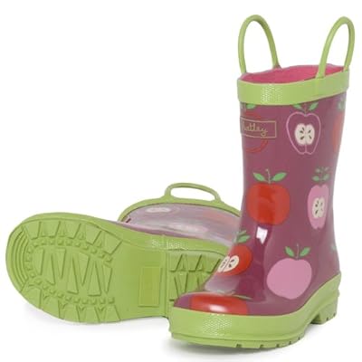 Hatley Girls Wellingtons, Wellies Nordic Apples