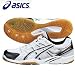 アシックス asics 卓球シューズ アタックブレードライト2 TPA323（0190）ホワイト×ブラック 26.0cm