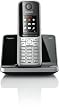 Gigaset S810 Schnurlostelefon (4,6 cm (1,8 Zoll) TFT-Farbdisplay, Freisprecheinrichtung) stahlgrau