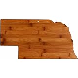 Totally Bamboo Cutting and Serving Board, Nebraska State