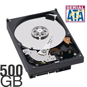 WD Caviar Blue WD5000AAJS - Hard drive - 500 GB - internal - 3.5" - SATA-300 - 7200 rpm - buffer: 8 MB