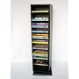 88 DVD Rotating / Spinner Tower Wood Cabinet