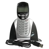 TescoFF128USB CordlessInternetVOIP Skype Telephone (Includes 5 Call Credit)