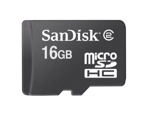 SanDisk Micro SDHC Card 16GB Speicherkarte [Amazon Frustfreie Verpackung]