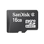 SanDisk microSDHC 16GB Speicherkarte (Original Handelsverpackung)