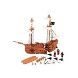 Maxim Wooden Captain Jack's Cove Deluxe Venture Ship with Figures & Accessories