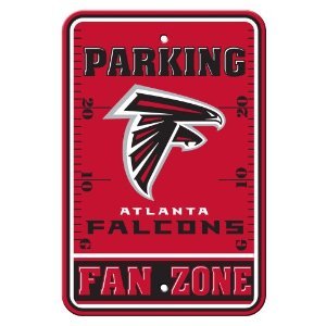 NFL Atlanta Falcons Plastic Parking Sign