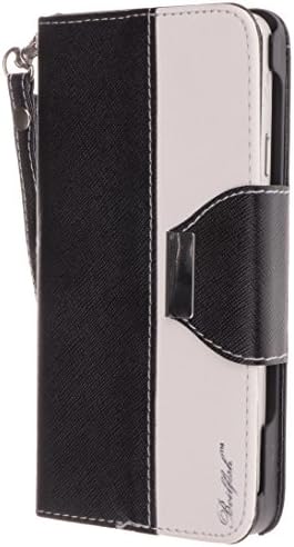 Note 3 Case,Galaxy Note 3 Case,N900,Wallet Leather Case fit Note 3,Kick Stand,Wristlet,Samsung Galaxy Note 3 Case,Black