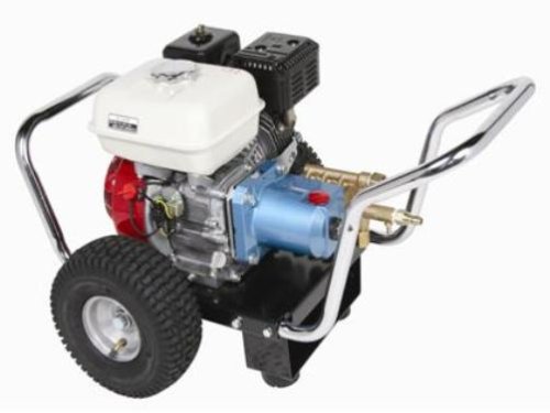 Simpson Power Shot Commercial-Duty Gas Powered Pressure Washer 2600 PSI 3 GPM Honda GX200 Engine with CAT Pump And 50' MONSTER Hose PS2600C