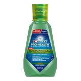 Crest Pro Health Invigorating Clean Mint Rinse 33.8 Fl ounce (Pack of 2)