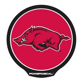 Arkansas Razorbacks Backlit LED Motion Sensing Powerdecal