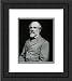 Framed Robert E. Lee Civil War Photograph