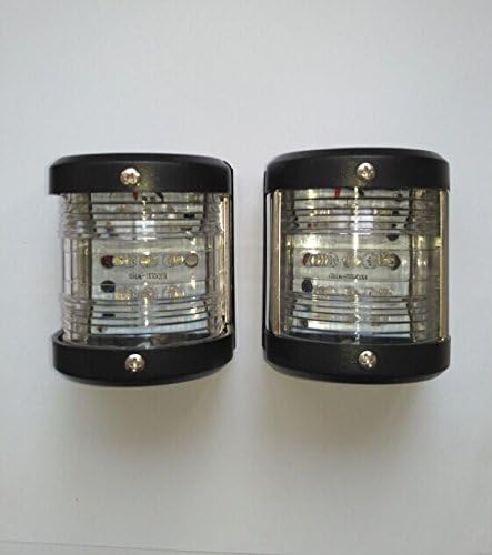 MARINE BOAT YACHT MASTHEAD/STERN LED NAVIGATION LIGHT ONE PAIR
