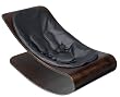 Bloom Coco Stylewood Baby Lounger with Seat Pad, Cappuccino Frame, Midnight Black