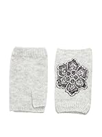 Alice Hannah Calentadores de Brazos Baroque Lace Design (Gris)