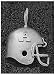 Logo Art Alabama Crimson Tide Sterling Silver Helmet Pendant