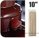 1,200 NEW 10" CHOCOLATE FOUNTAIN / KEBAB KABOB BAMBOO SKEWERS