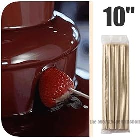 Buy 1,200 NEW 10 CHOCOLATE FOUNTAIN KEBAB KABOB BAMBOO SKEWERS now!