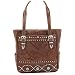 American West Everyday Cowgirl Zip-Top Tote with Two Side Pockets