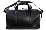55%OFF TUMI トゥミ アルファ ラージ ソフト レザー トラベル サチェル ボストンバッグ 92153DH BLACK