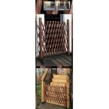Expanding Wooden Fence