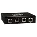 Tripp Lite 4-Port VGA over Cat5 / Cat6 Extender Splitter, Transmitter with EDID Copy, 1920x1440 at 60Hz(B132-004-2)