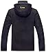 Wantdo Men's Breathable Mountain Spring Coat Windproof Jacket Outdoors Grey