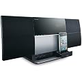 Pioneer X-SMC1-S Kompaktanlage (DVD-/CD Laufwerk, HDMI, Apple iPod Dock, USB 2.0) silber/schwarz