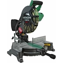 Hitachi C10FCH 15 Amp 10-Inch Compound Miter Saw with Laser