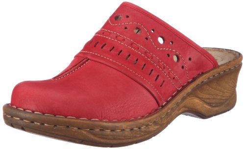 Josef Seibel Schuhfabrik GmbH Catalonia 16 Clogs And Mules Womens Red Rot (rot 350) Size: 6 (39 EU)