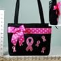 Breast Cancer Awareness Pink Ribbon Purse
