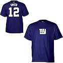 Reebok New York Giants Steve Smith Name & Number T-Shirt