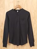 (オルタナティブ アパレル) Alternative Apparel aa4538 メンズ長袖カットソー(the Don L/S Henley) VINTAGE BLACK (S) [並行輸入品] Don Henley