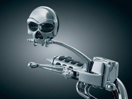 Kuryakyn Zombie Mirrors for Harley Davidson Motorcycles