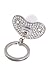 GIFT COMPANY 72429 Schnuller Schluesselanhaenger silber klare Steine