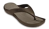 Athens Crocs Sandals Chocolate / Khaki Size Mens 4 - Womens 6