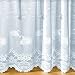 ''swans and clouds'' curtain white 175x230