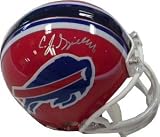 CJ Spiller signed Buffalo Bills Replica Mini Helmet- JSA Hologram