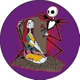 Nightmare Before Christmas Jack Loves Sally Button B-DIS-0040