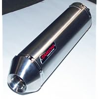Takkoni edelstahl Motorrad Auspuff