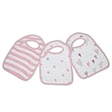 エイデンアンドアネイ よだれかけ スナップビブ 3枚セット ハートブレイカー（7111） スタイ ADEN+ANAIS [並行輸入品]