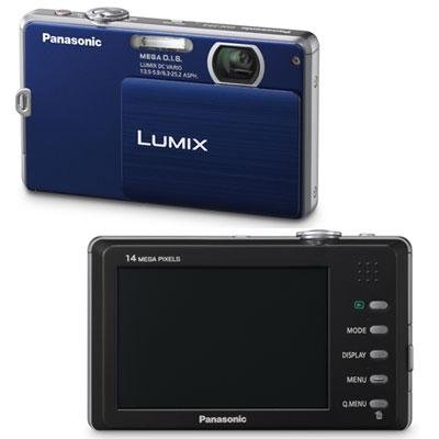Panasonic Lumix DMC-FP3 14.1 MP Digital Camera with 4x Optical Image Stabilized Zoom and 3.0-Inch Touch-Screen LCD (Dark Blue)