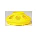 Plastic Feeder Base - 1 Quart - Yellow