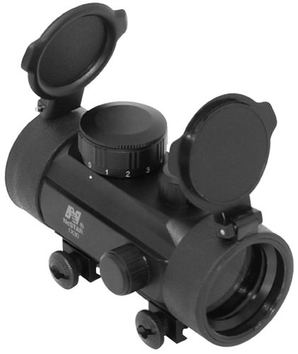 Image of NcStar 1X30 B-Style Red Dot Sight / Weaver Base (DBB130)