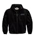 Harley-Davidson&reg; Men's Skull Hooded Cotton Canvas Jacket. Embroidery. 98436-10VM