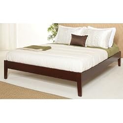 Modus Furniture Newport E. King Simple Platform Bed Cordovan