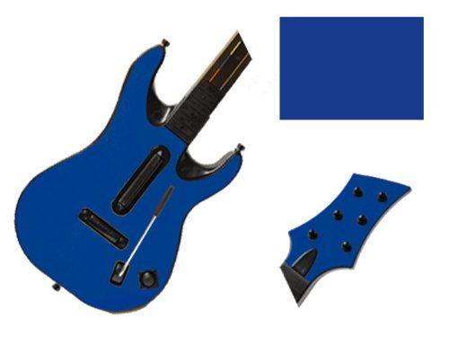 Soft Pink Vinyl Decal Faceplate Mod Skin Kit for Xbox 360 or PS3 Guitar Hero 5 (GH5) World Tour by System Skins