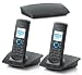  : RTX Dualphone 3088 PSTN/Skype Dual Twin Dect Cordless Phone - Black