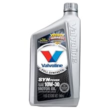 Valvoline SynPower Full Synthetic Motor Oil SAE 10W-30 - 1 Quart (Case of 6)
